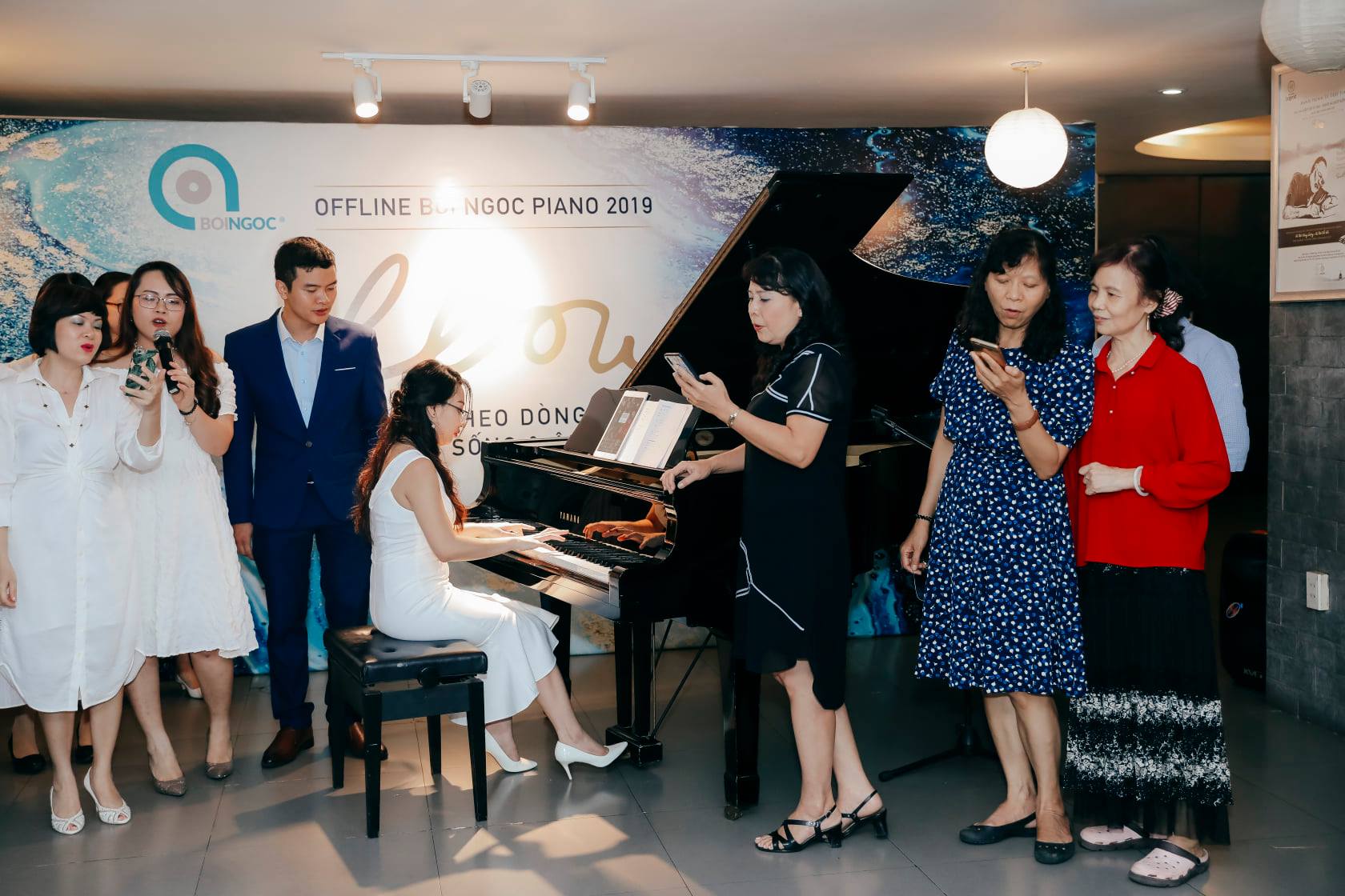 Offline Bội Ngọc Piano 2019 tại Hà Nội- Đêm của những nụ cười